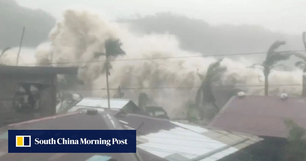 Тайфунът Fung-wong достига Тайван след разрушения във Филипините